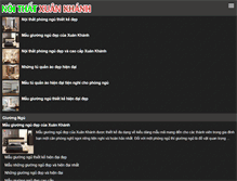 Tablet Screenshot of giuongnguxk.com